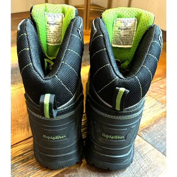 RefrigiWear Men’s Extreme Hiker Waterproof Insulated  Boots with Boa Fit SZ 11
