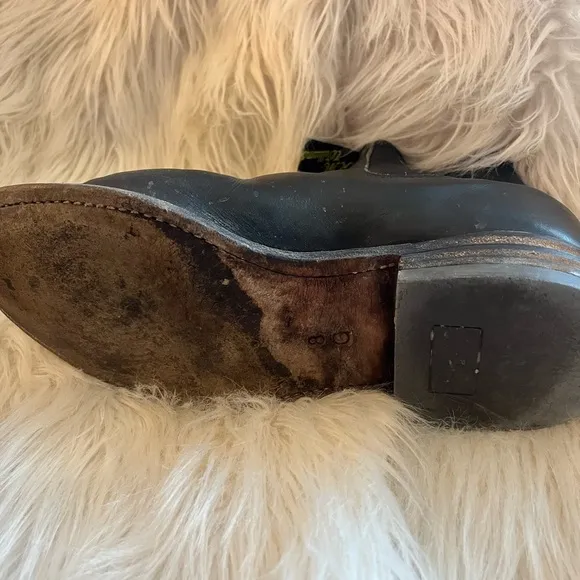 RM Williams Craftsman Black Slip on Chelsea Ankle Boots Size US 9 wide
