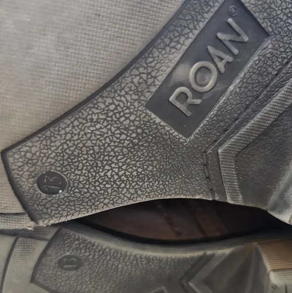 Roan by Bed Stu Crestone Casual Zip Ankle Boot Sz 13 Square Toe Genuine Leather