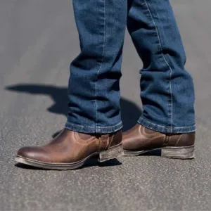 *ROAN | Colton Harness Boots Tan Greenland Leather SIZE 11