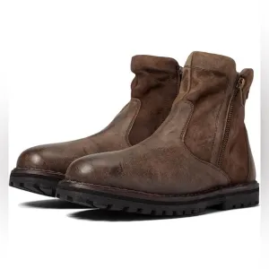 Roan Womens Danni Testa Di Moro Brown AnkleBoots Size 9