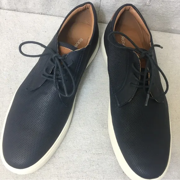 Robert Wayne Mens Lace Up Casual Shoes