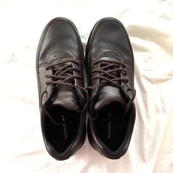 Rockport Mens World Class tour lace up Oxford Brown Leather Shoes SZ 12 NWOT