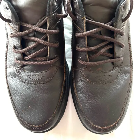 Rockport Mens World Class tour lace up Oxford Brown Leather Shoes SZ 12 NWOT