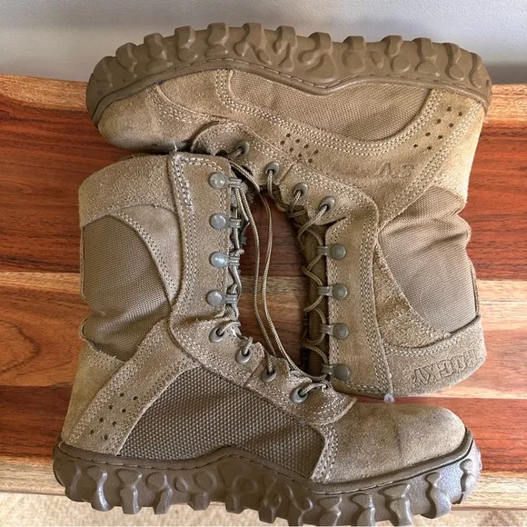 Rocky Sv2 Military Boots w Steel Toe Women’s 7.5 Men’s 5.5 EU 38.5 Combat Boots