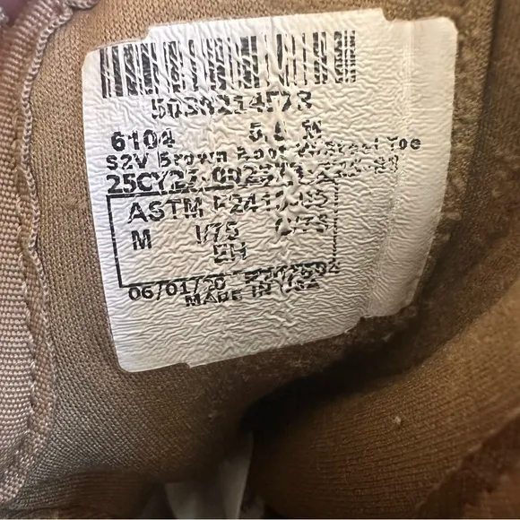 Rocky Sv2 Military Boots w Steel Toe Women’s 7.5 Men’s 5.5 EU 38.5 Combat Boots