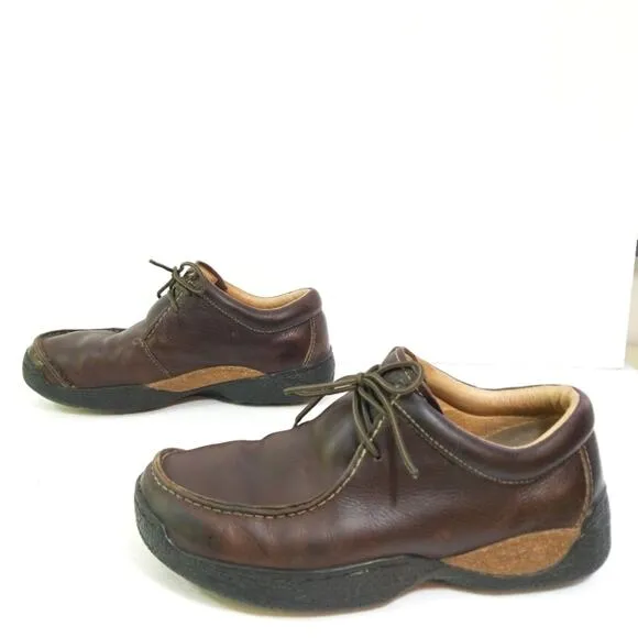 Rogue brown leather loafers Mens 9 comfort