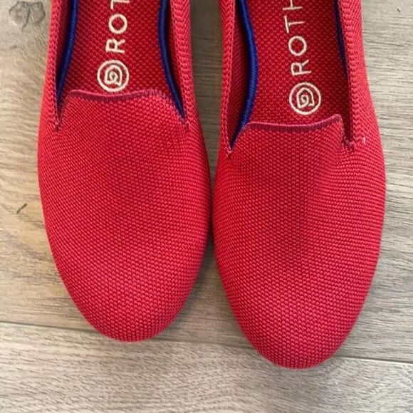 Rothy’s dark red size 5.5 woman’s flat loafers