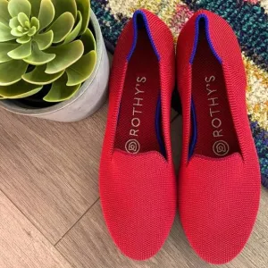 Rothy’s dark red size 5.5 woman’s flat loafers