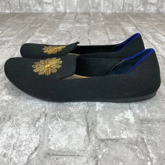 Rothy's Limited Edition Retired Golden Sunburst Loafer Women’s Size 8