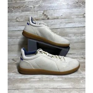 Rothys Shoes Mens 10 Beige Blue The RS01 Sneaker Casual Preppy