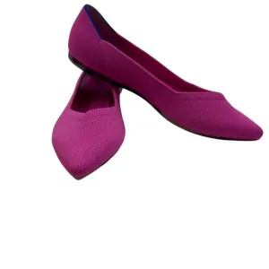 Rothy's The Point in Dragon Fruit Barbie(Pink) Flat Comfort Shoes Women's Size 7