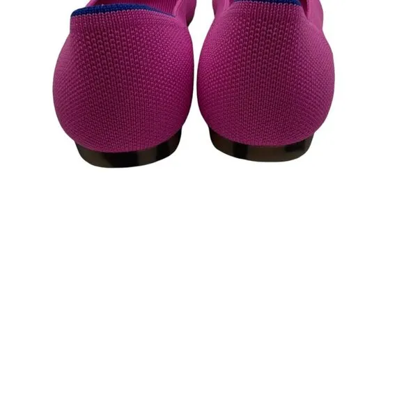Rothy's The Point in Dragon Fruit Barbie(Pink) Flat Comfort Shoes Women's Size 7