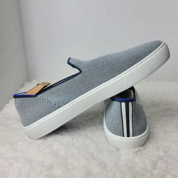 Rothy's The Slip On Anchor Womens Shoes Size 10.5 Casual Low Top Sneakers Shoes
