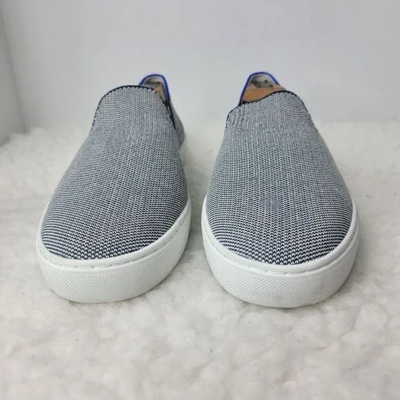 Rothy's The Slip On Anchor Womens Shoes Size 10.5 Casual Low Top Sneakers Shoes