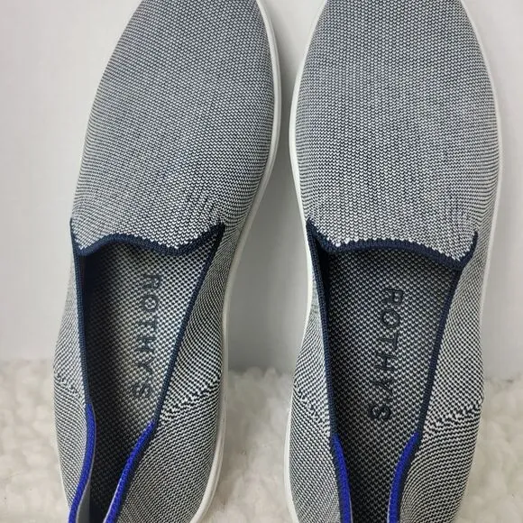 Rothy's The Slip On Anchor Womens Shoes Size 10.5 Casual Low Top Sneakers Shoes