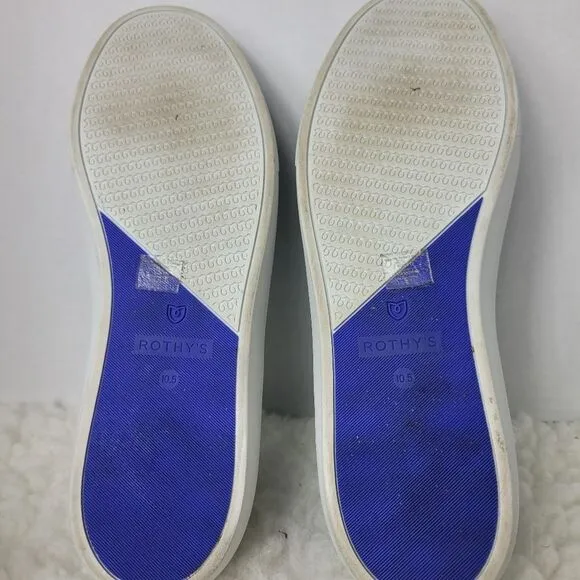 Rothy's The Slip On Anchor Womens Shoes Size 10.5 Casual Low Top Sneakers Shoes