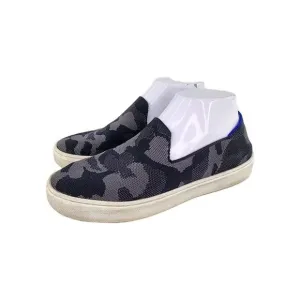 Rothy's The Original Slip On Sneaker US 7.5 Grey Camo Casual Flat Shoes
