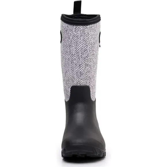 Rubber Rain Boots - Outdoor Hunting Snow Boots, Herringbone