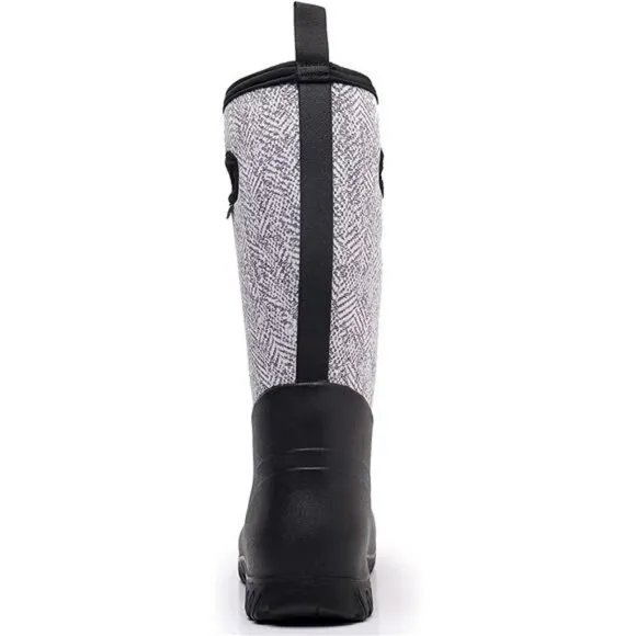 Rubber Rain Boots - Outdoor Hunting Snow Boots, Herringbone