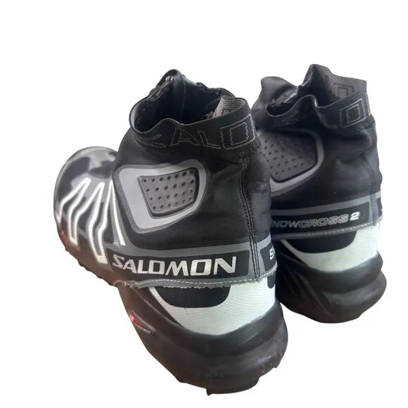 Salomon M&amp;S Grip Othrolite Zipper Shoe Mens Size 11 Snowcross 1 One Black