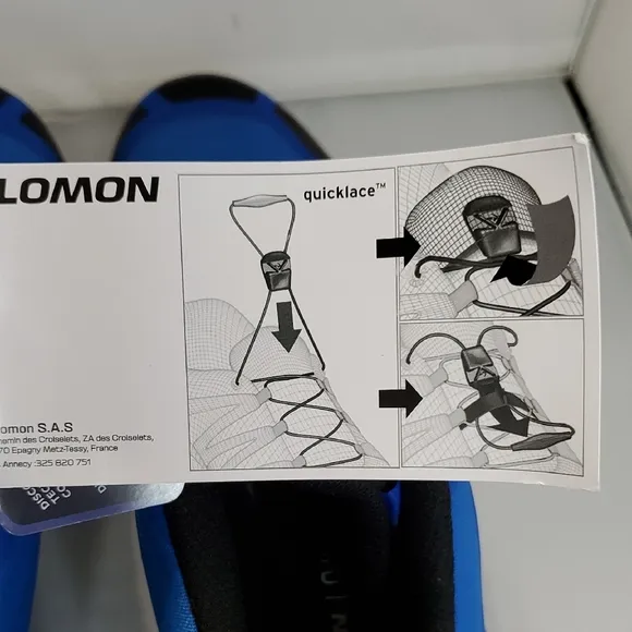 Salomon Speedcross 5 Blue Athletic Shoes