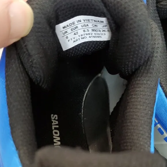 Salomon Speedcross 5 Blue Athletic Shoes