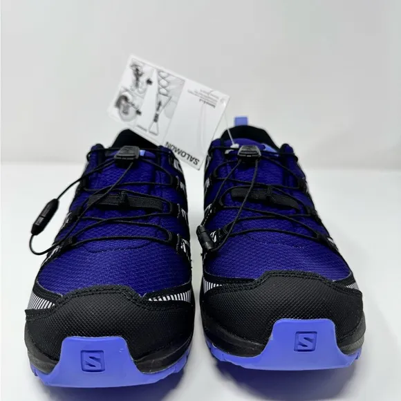 SALOMON XA PRO V8 CS WATERPROOF TRAIL RUNNING SHOES KIDS' SIZE 5 ••BRAND NEW ••
