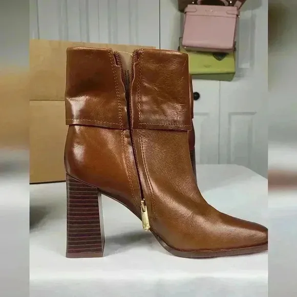 Sam Edelman brown leather boots size 6M