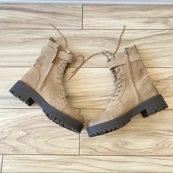Sam Edelman || NWOB || Junip Buckle Suede Combat Boots