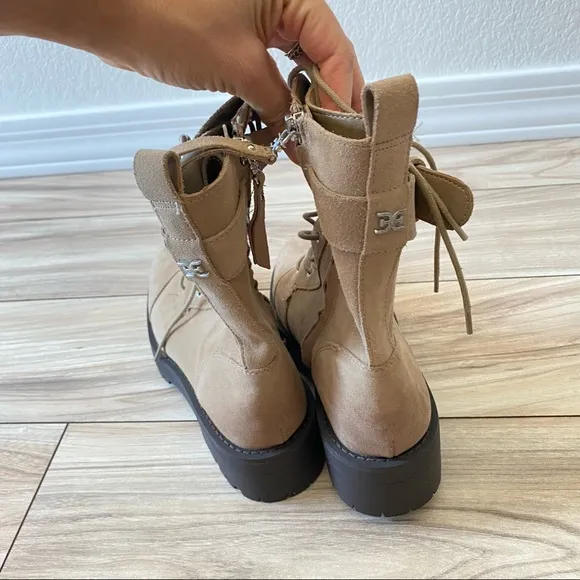 Sam Edelman || NWOB || Junip Buckle Suede Combat Boots