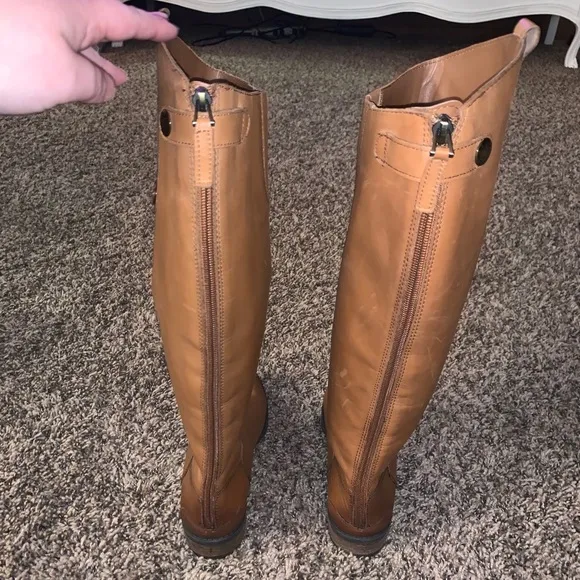 Sam Edelman Penny Leather Riding Boots Size 6