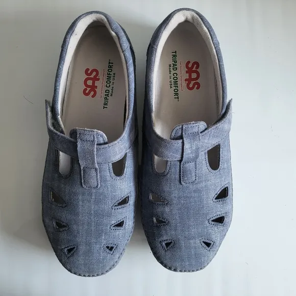 SAS Roamer Slip-On Loafers Bluejay Shoes.