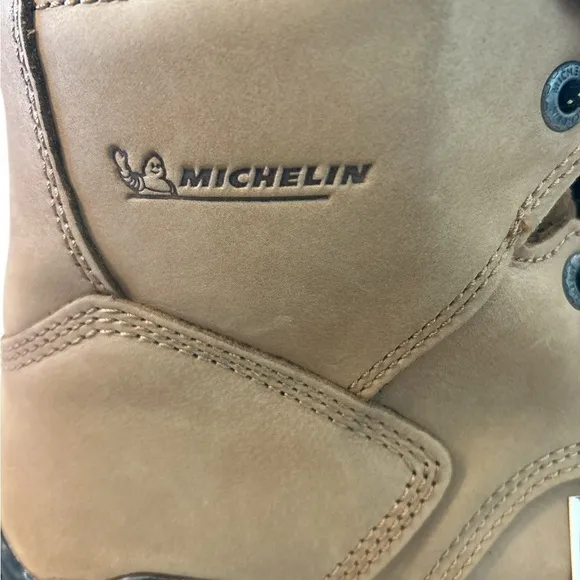Size 10.5 W Men’s Michelin Pilot Sledge Toe Metatarsal Work Boots - NWT