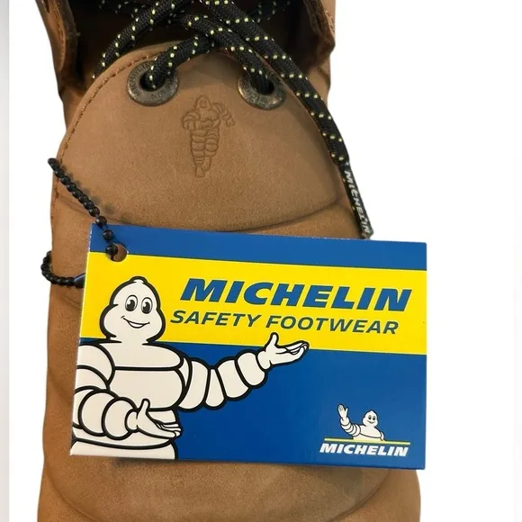 Size 10.5 W Men’s Michelin Pilot Sledge Toe Metatarsal Work Boots - NWT