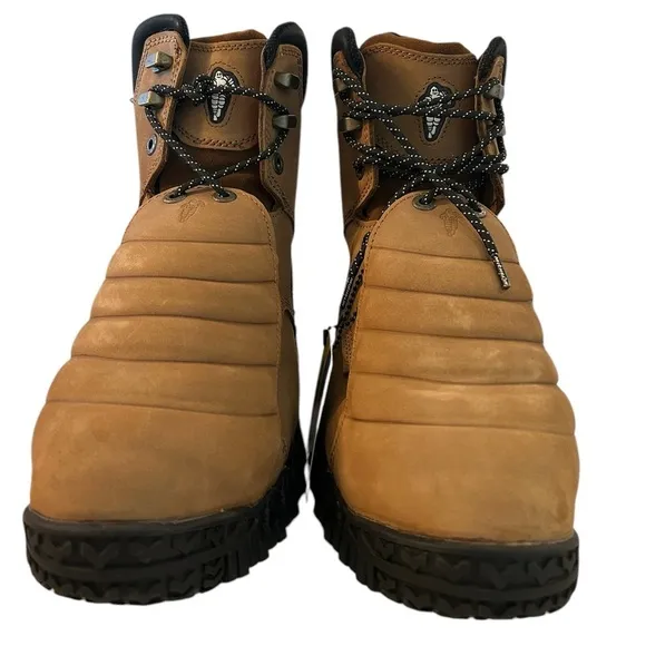 Size 10.5 W Men’s Michelin Pilot Sledge Toe Metatarsal Work Boots - NWT