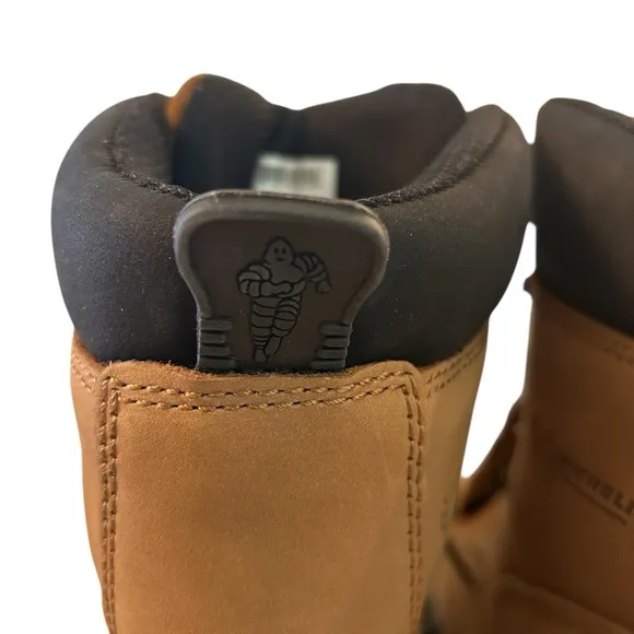 Size 10.5 W Men’s Michelin Pilot Sledge Toe Metatarsal Work Boots - NWT