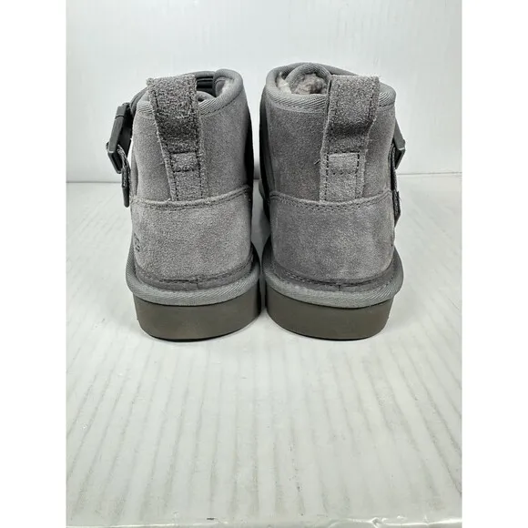 Size 9 UGG Neumel Snapback Chukka Boots Metal Gray Mens Shoe NEW