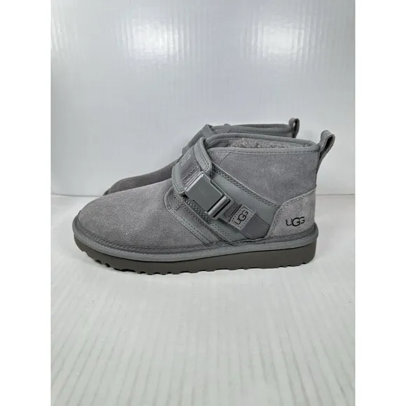 Size 9 UGG Neumel Snapback Chukka Boots Metal Gray Mens Shoe NEW