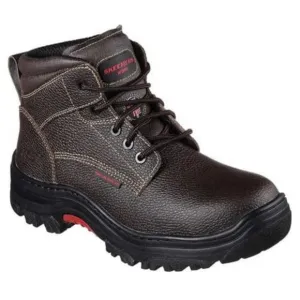 Skechers Men's Burgin-Tarlac Industrial Boot, Brown, Size 10