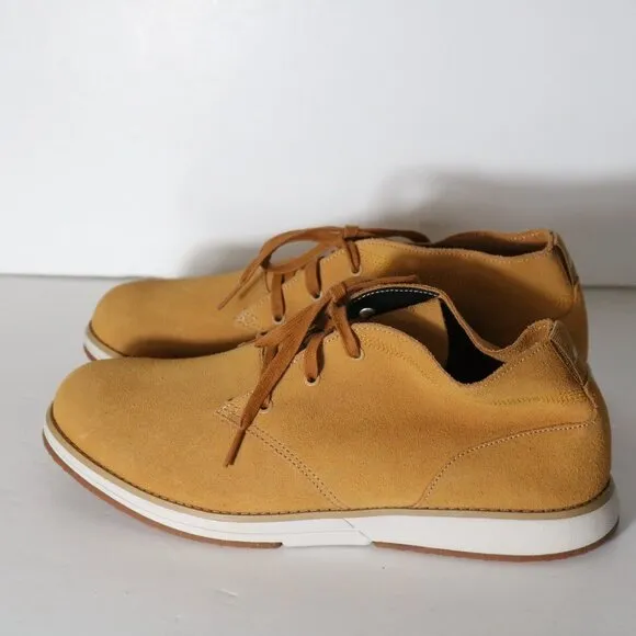 Skechers On The Go Kasual Chukka Boots Mens 11 Suede Brown Lace Up Comfort Shoes