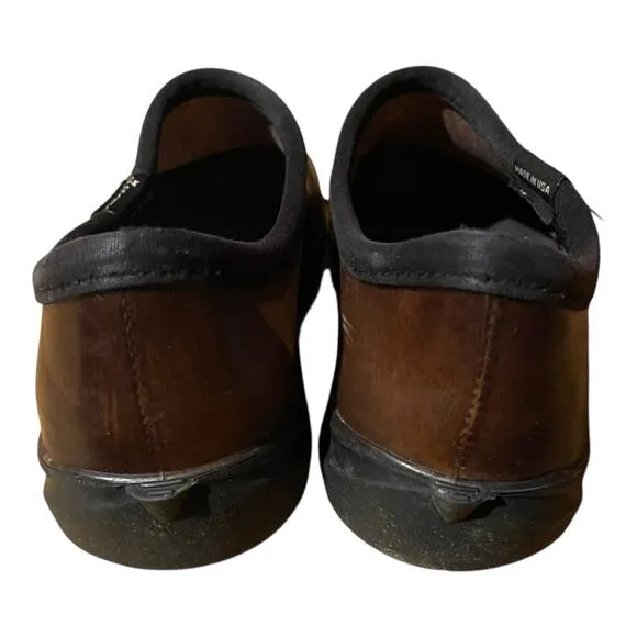 Sloggers Mens Rain And Garden Boots Leather Size 11 Brown