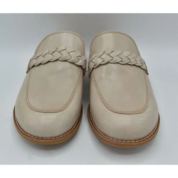 Sofft Womens Size 11 Nels Brushed Light Taupe Mushroom Loafers Mules Shoes