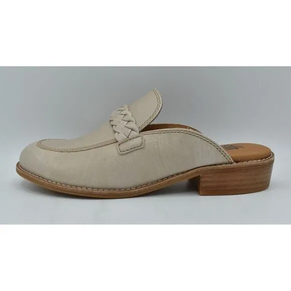 Sofft Womens Size 11 Nels Brushed Light Taupe Mushroom Loafers Mules Shoes
