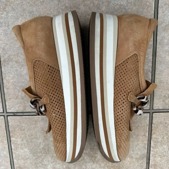 Softwaves Women's Caddie Cognac Suede