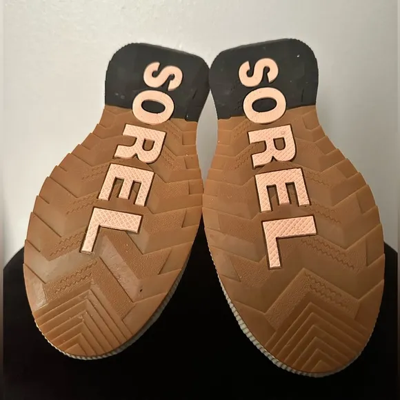 Sorel Ankle Boots in Black and Tan