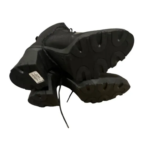 Sorel Brex Heel Lace Up Bootie Waterproof Comfortable Black Size 8.5 NWOB