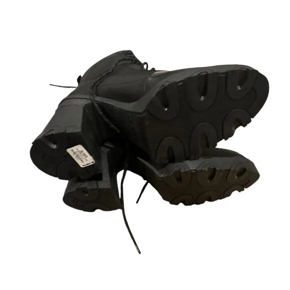 Sorel Brex Heel Lace Up Bootie Waterproof Comfortable Black Size 8.5 NWOB