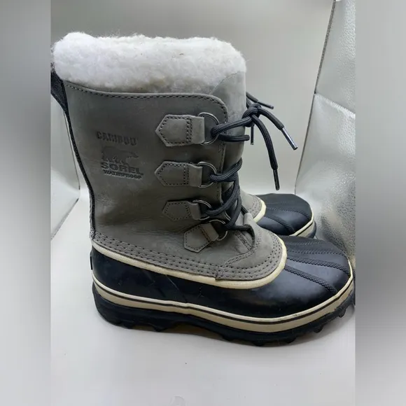 SOREL Caribou Shale Stone Womens‎ Boots Size 8 Never worn