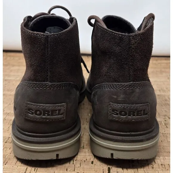 SOREL Carson Chukka WP Boots Mens 7.5 Casual‎ Preppy Brown